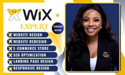 I Will Create or Redesign Your Wix Website