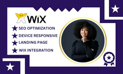 I Will Create and Redesign Your Wix Website