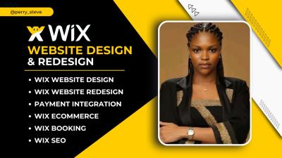 I Will Create & Redesign Your Wix Website