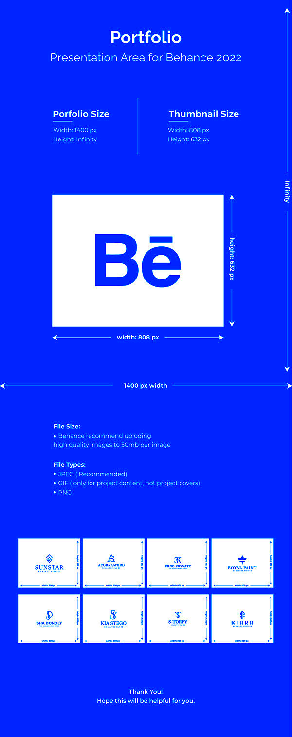 Behance Presentation Image Size Behance