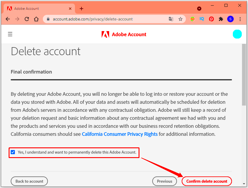 How to Cancel Adobe Subscriptions and Delete Adobe Account MiniTool 