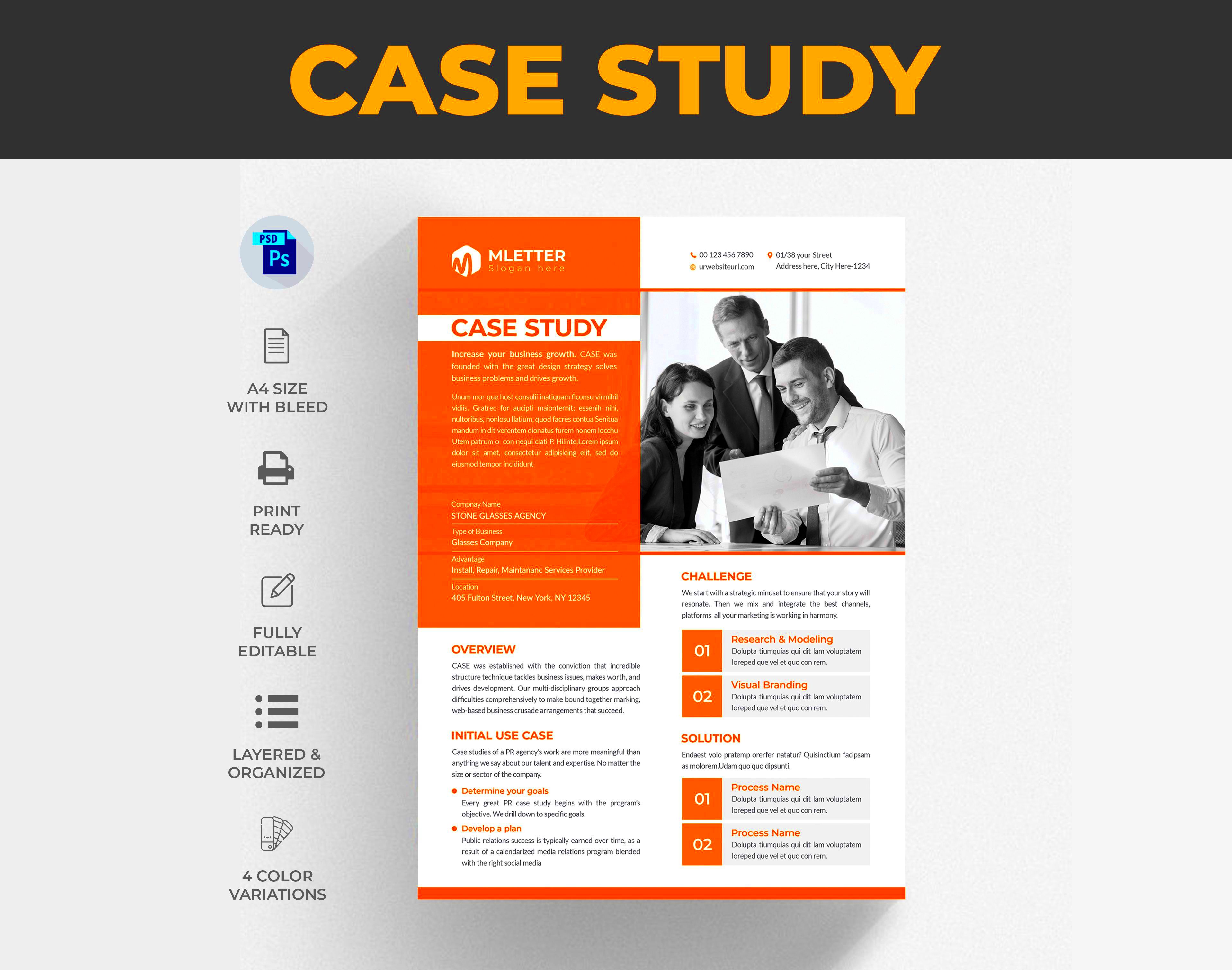 Check out this Behance project Case Study Template httpswww 