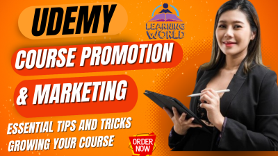 I Will Do Udemy Course Promotion to Engage Your Ideal Students