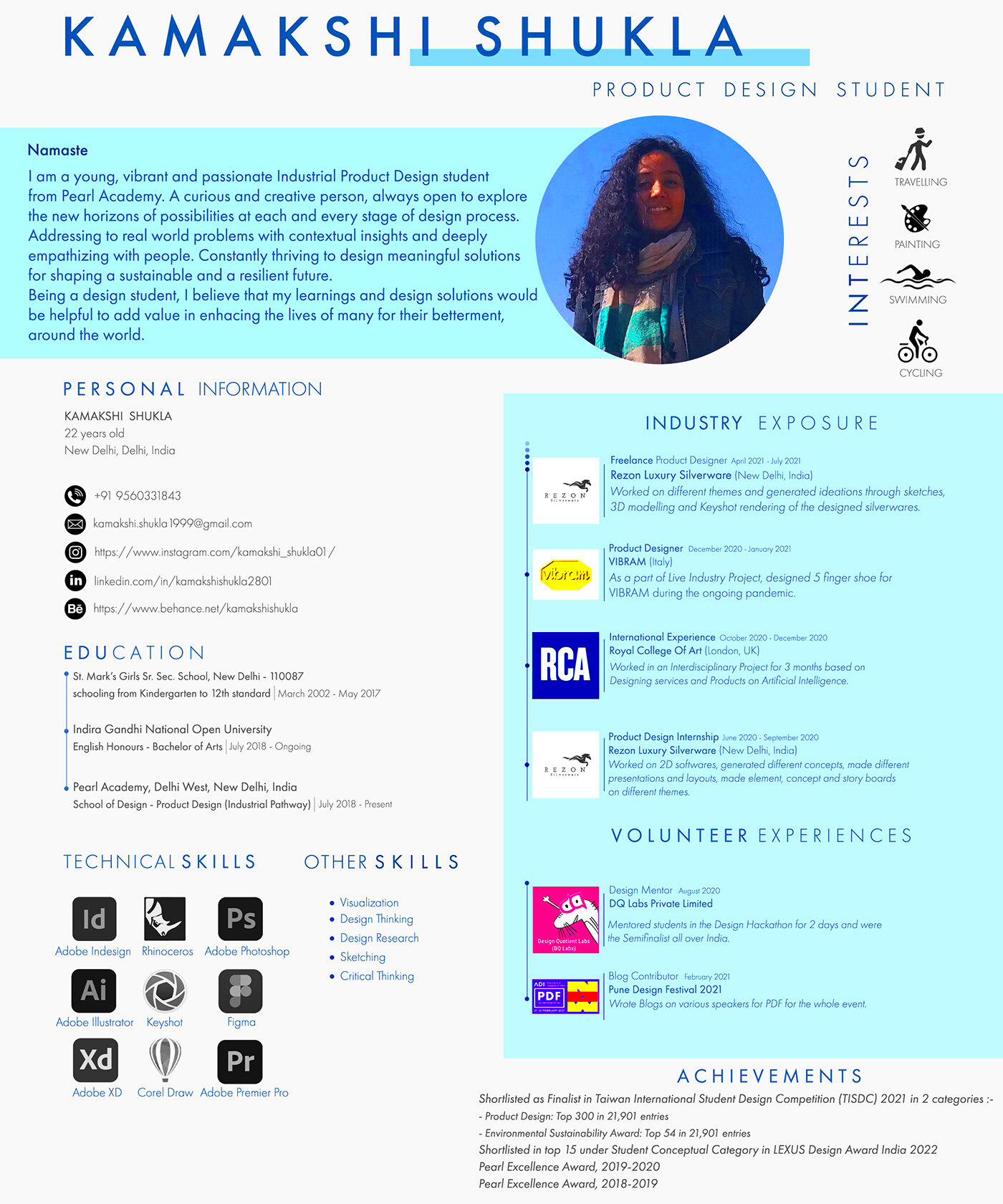 Resume on Behance