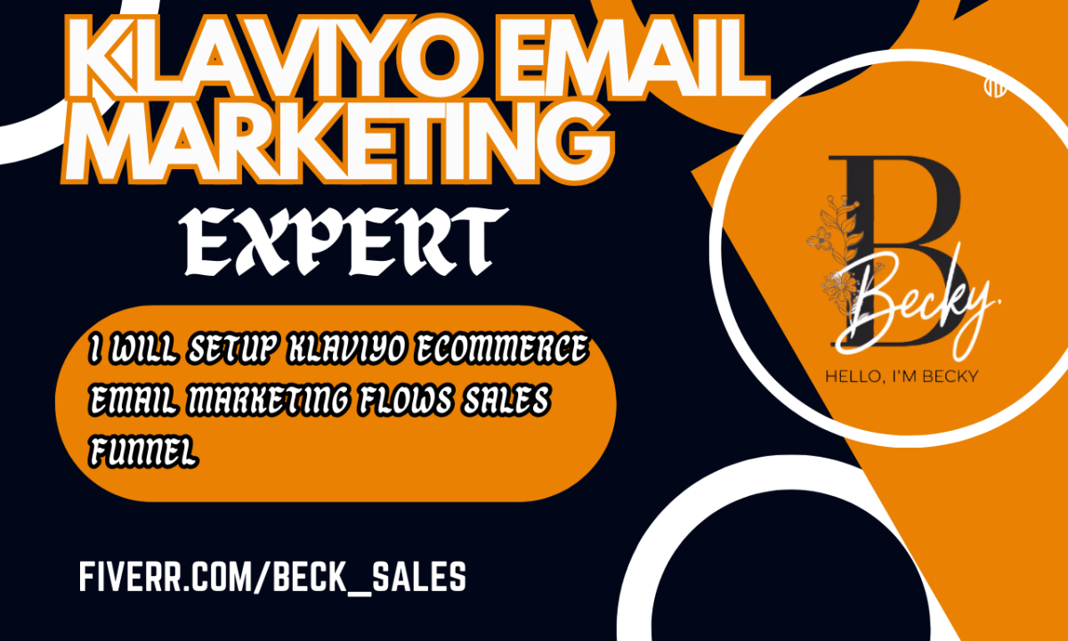 I Will Set Up Klaviyo eCommerce Email Marketing Flows & Sales Funnel