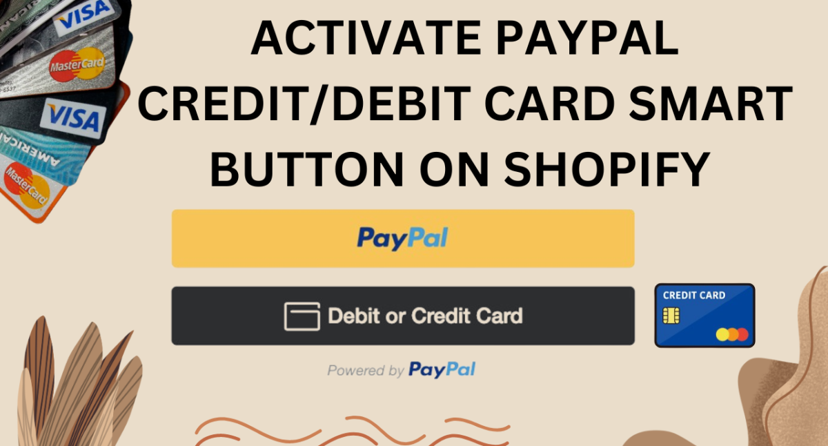 I Will Activate Credit Card Button on Shopify