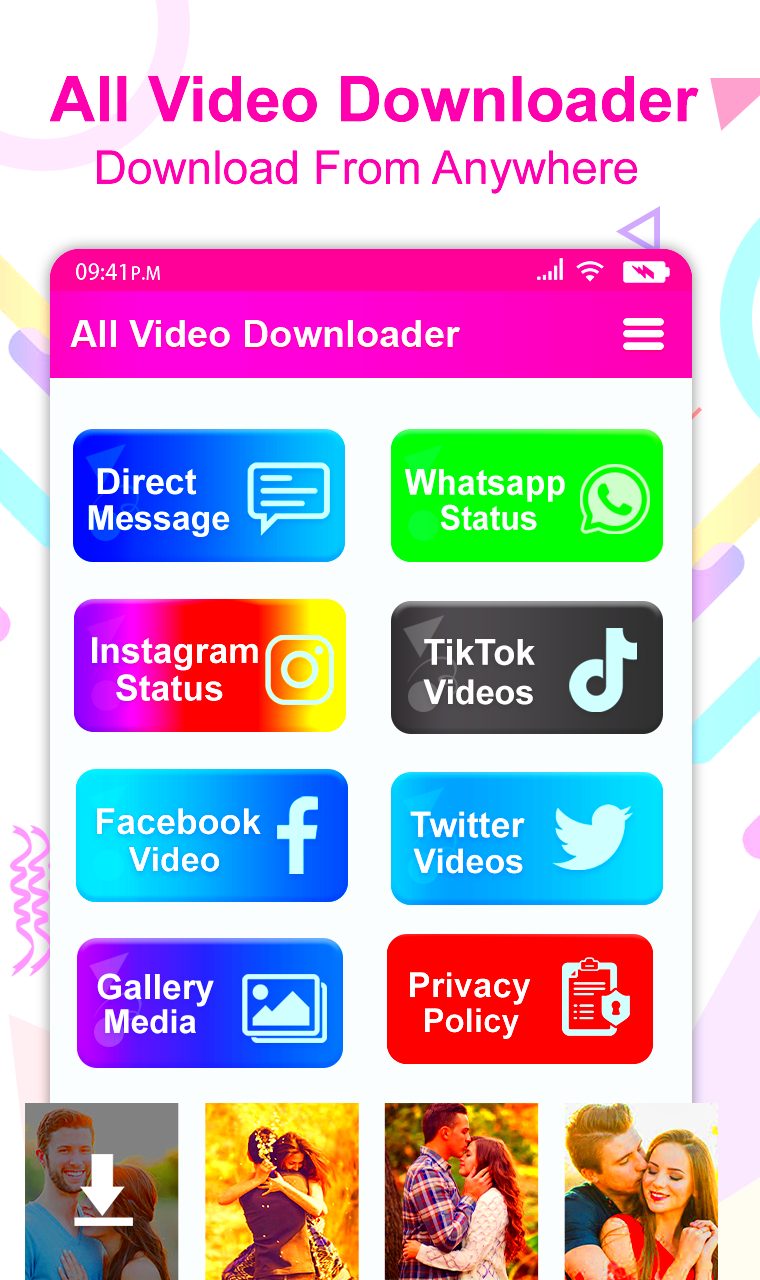 All Video Downloader on Behance