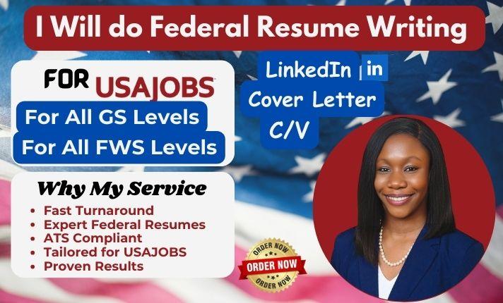 I Will Create Federal Resumes for ATS, USAJobs, Executive Resumes & LinkedIn Optimization