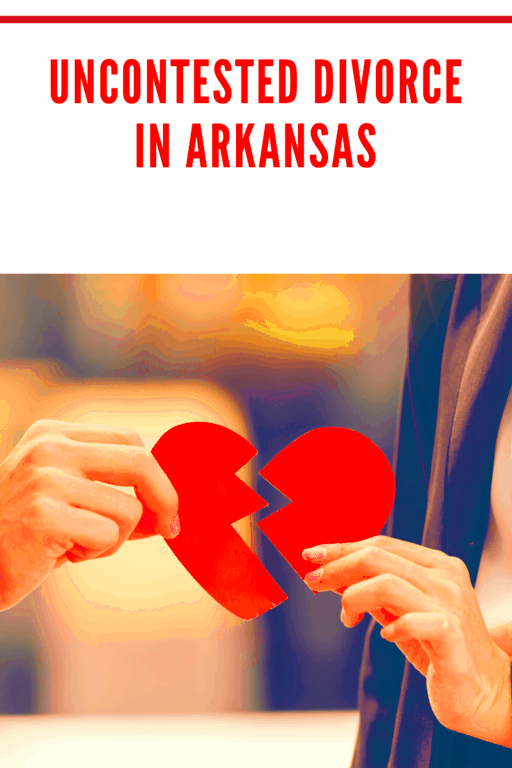 Uncontested Divorce in Arkansas How to File Mommys Memorandum