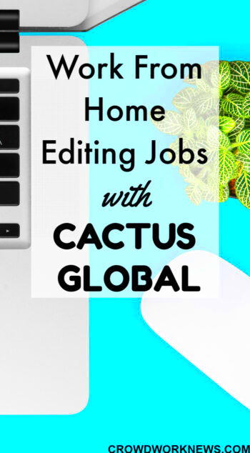 CACTUS Global Review WorkfromHome Editing Jobs at CACTUS Global