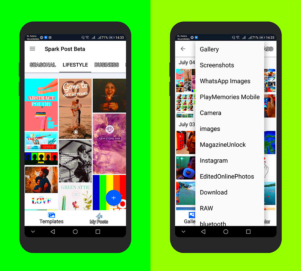 Cara Menggunakan Adobe Spark Post di Android Dailysocialid