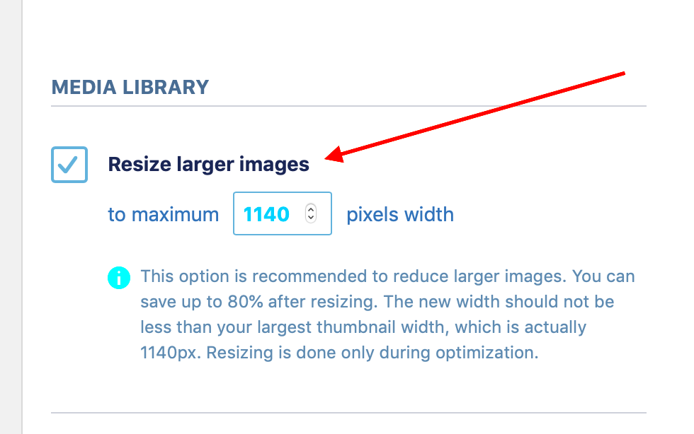 How to Resize Larger Images Documentation