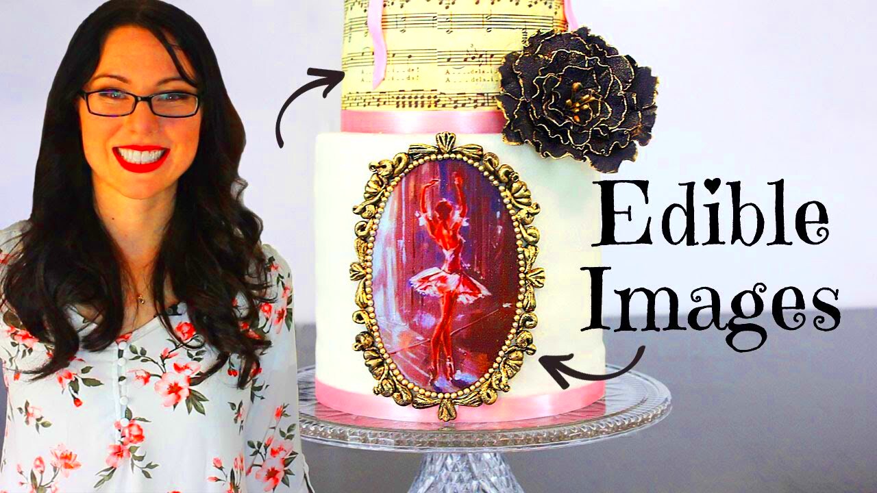 How to Use Edible Images  YouTube