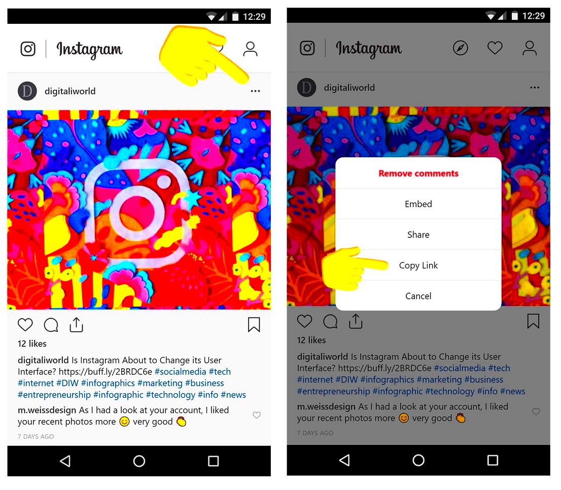 How to Save Photos From Instagram