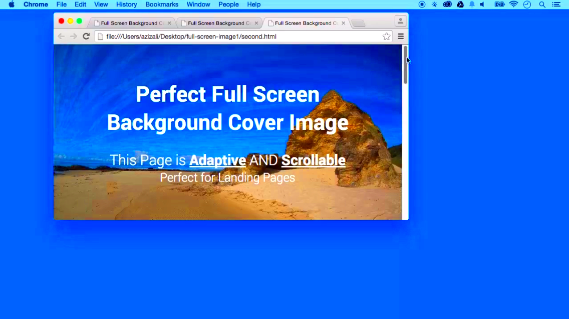 Full Cover Background Image  iLoveCoding