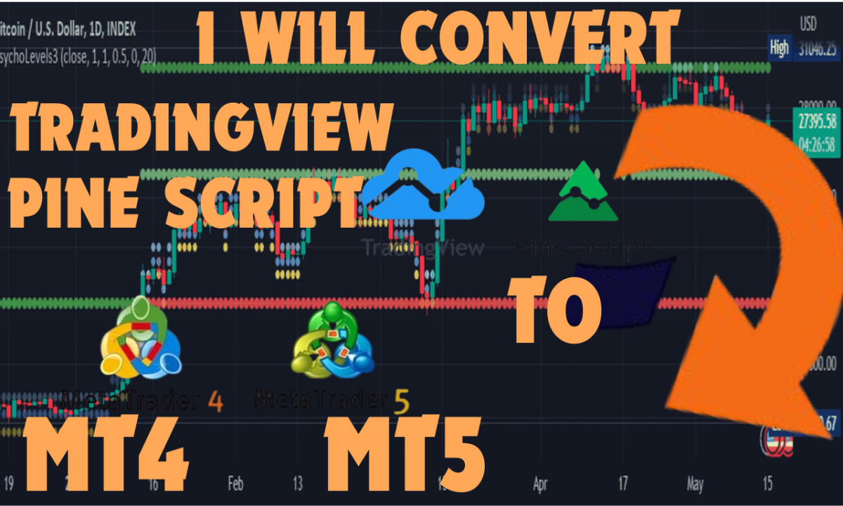 I Will Convert TradingView Pine Script to MT4/MT5