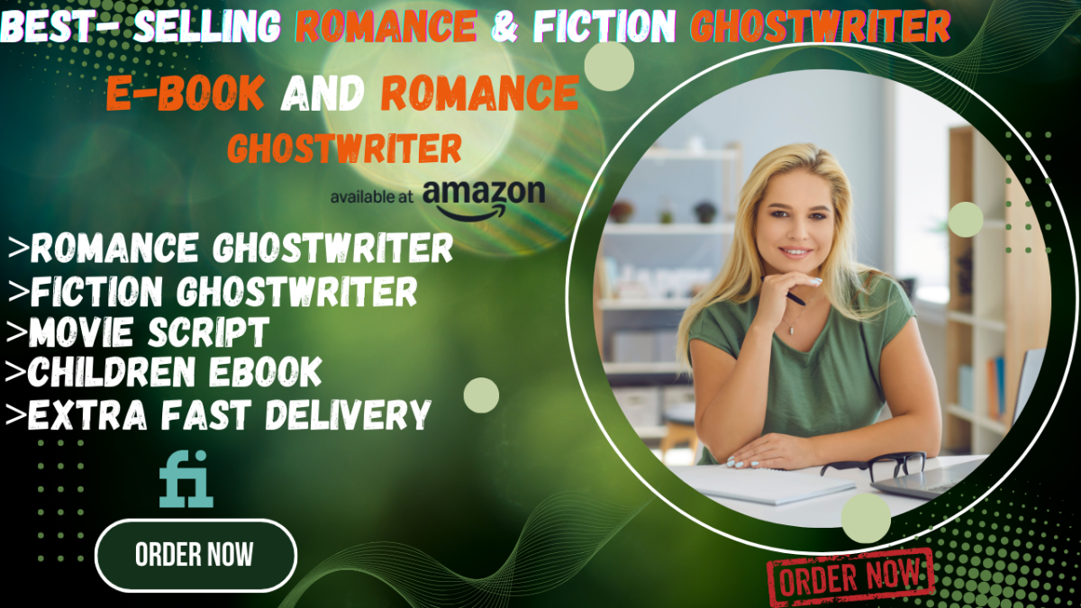 Expert Romance Ghostwriting, Fiction Ghostwriting, and Non-Fiction Ghostwriting Services