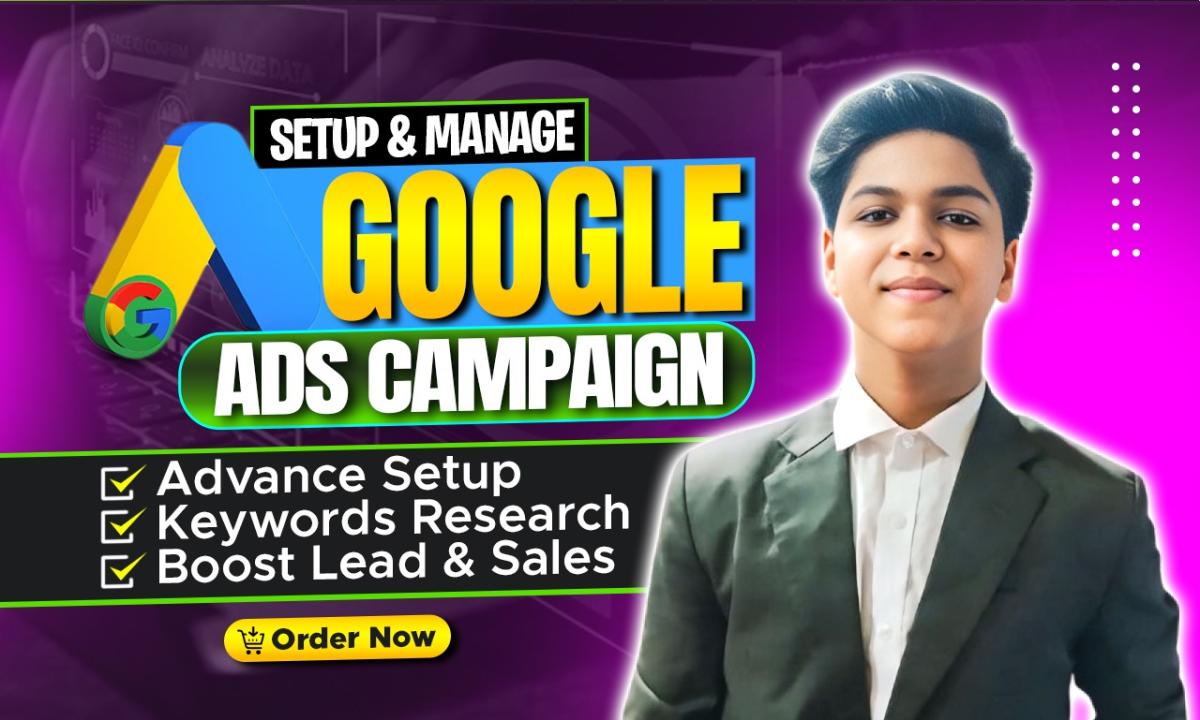 I Will Expertly Setup and Optimize Profitable Google Ads PPC Campaigns