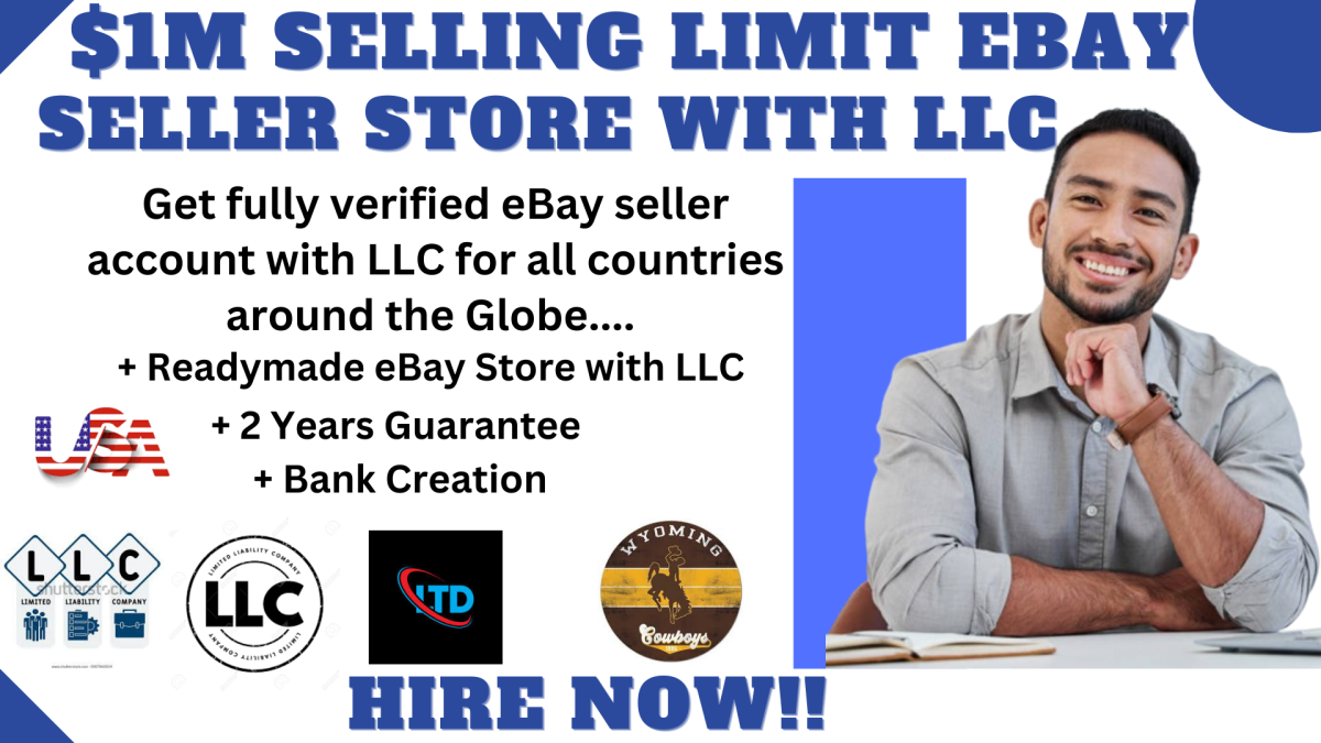 I Will Do LLC Registration for eBay Account with High Limit LTD for eBay Store