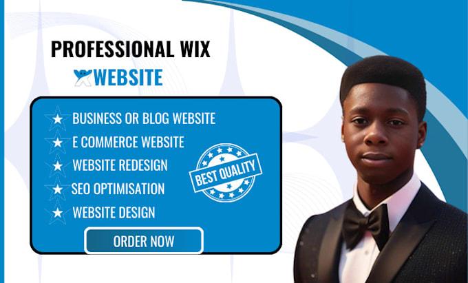 I Will Create or Redesign Your Wix Website