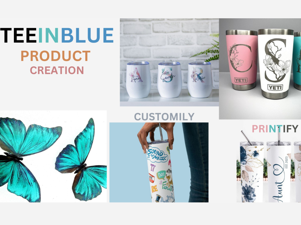 I Will Create an Expert Product with TeeInBlue, Customily, and Zakeke Integration