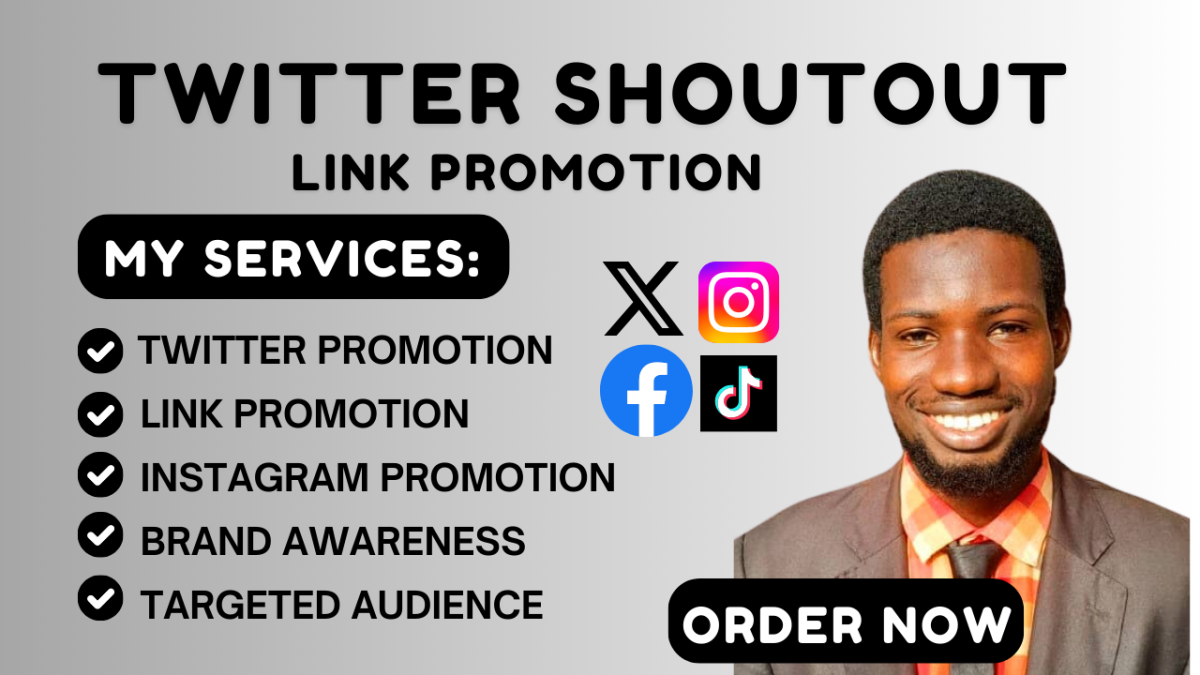 I Will Promote Your Website Link to 100M Active Twitter, Instagram, Facebook, and TikTok Users in the USA and UK