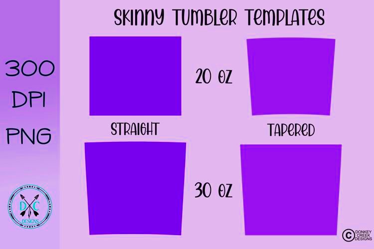 Sublimation tumbler Templates