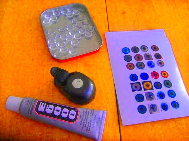 How to glue glass cabochons to printed pictures  Beaded jewelry diy 