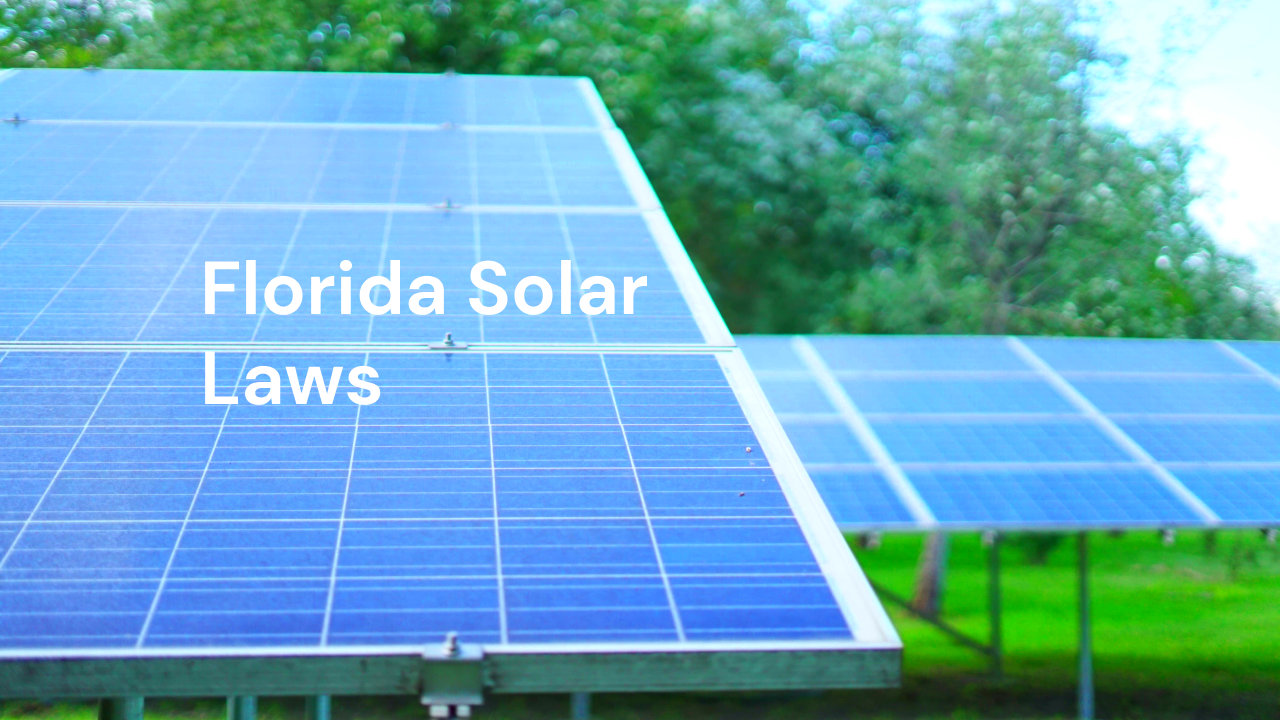 Florida Solar Laws Goldin Solar LLC