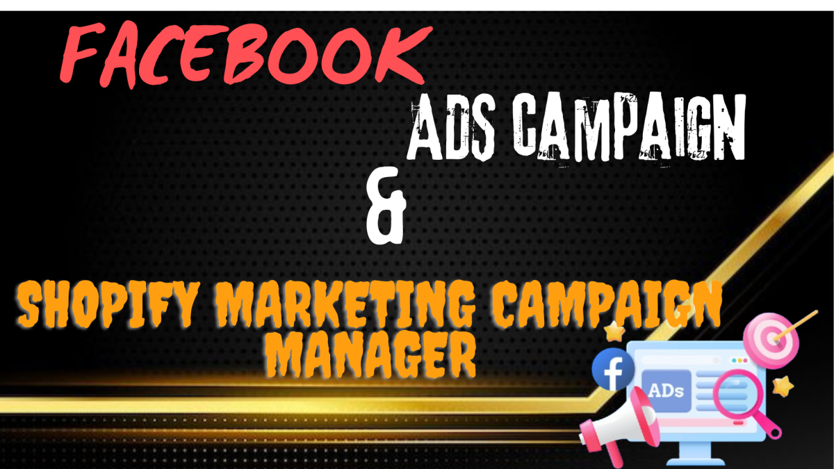 I Will Set Up Facebook Ads and Manage Your Shopify Marketing Campaign