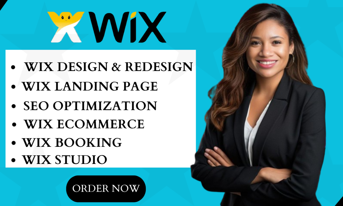 I Will Design or Redesign Website on Wix Editor or Wix Studio