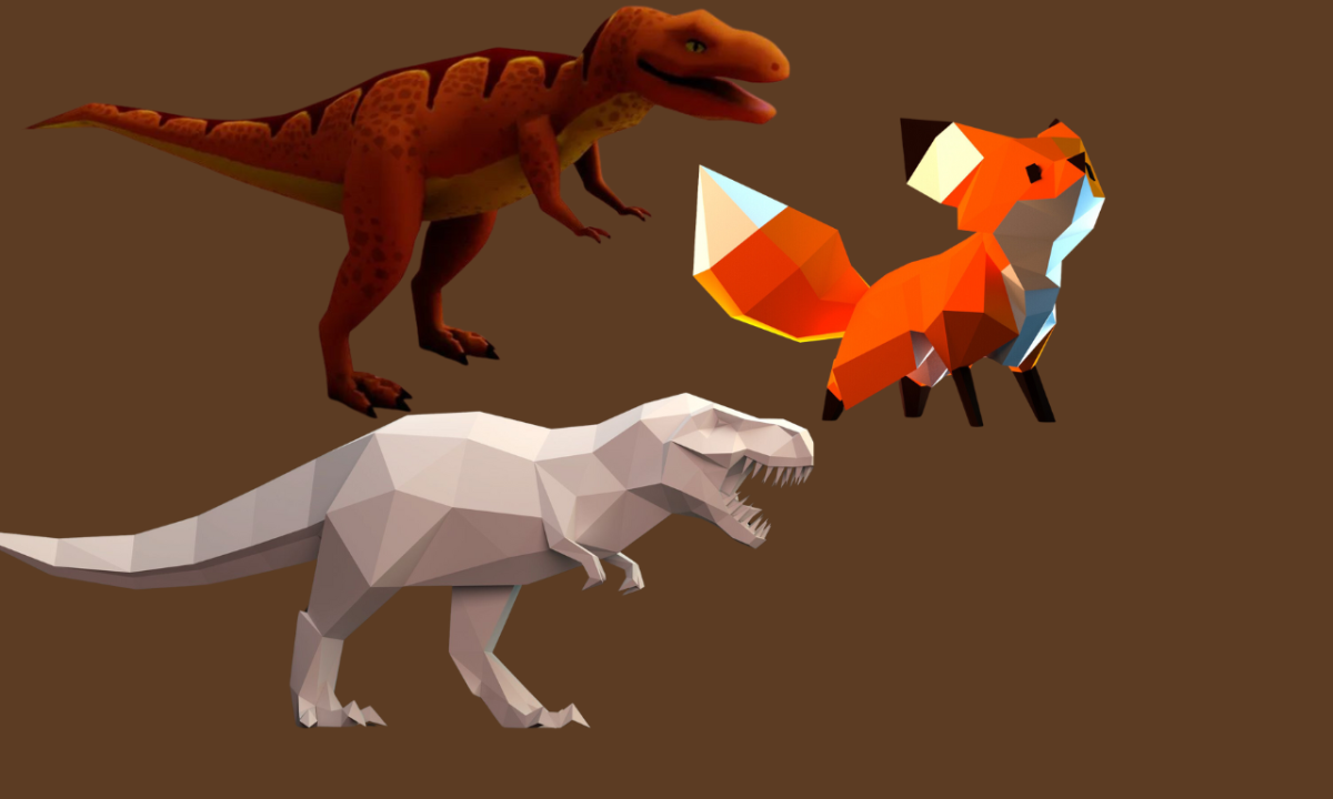 Create 3D Low Poly Character Models for Your Game or Animation in PS1 Style