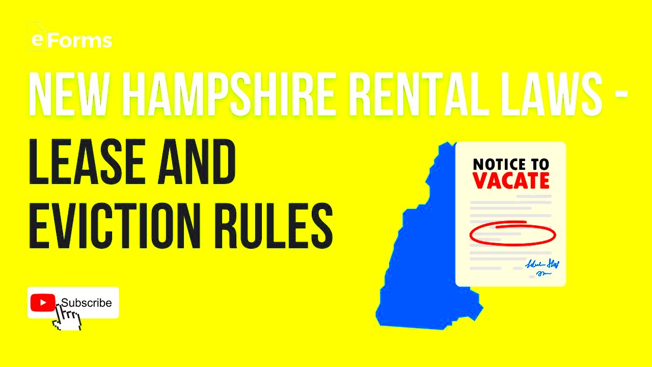 New Hampshire Rental Laws Lease and Eviction Rules YouTube