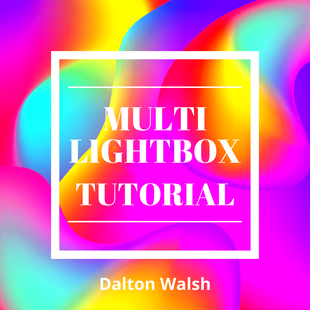 How to create multiple lightboxes with Swiper JS Awesome