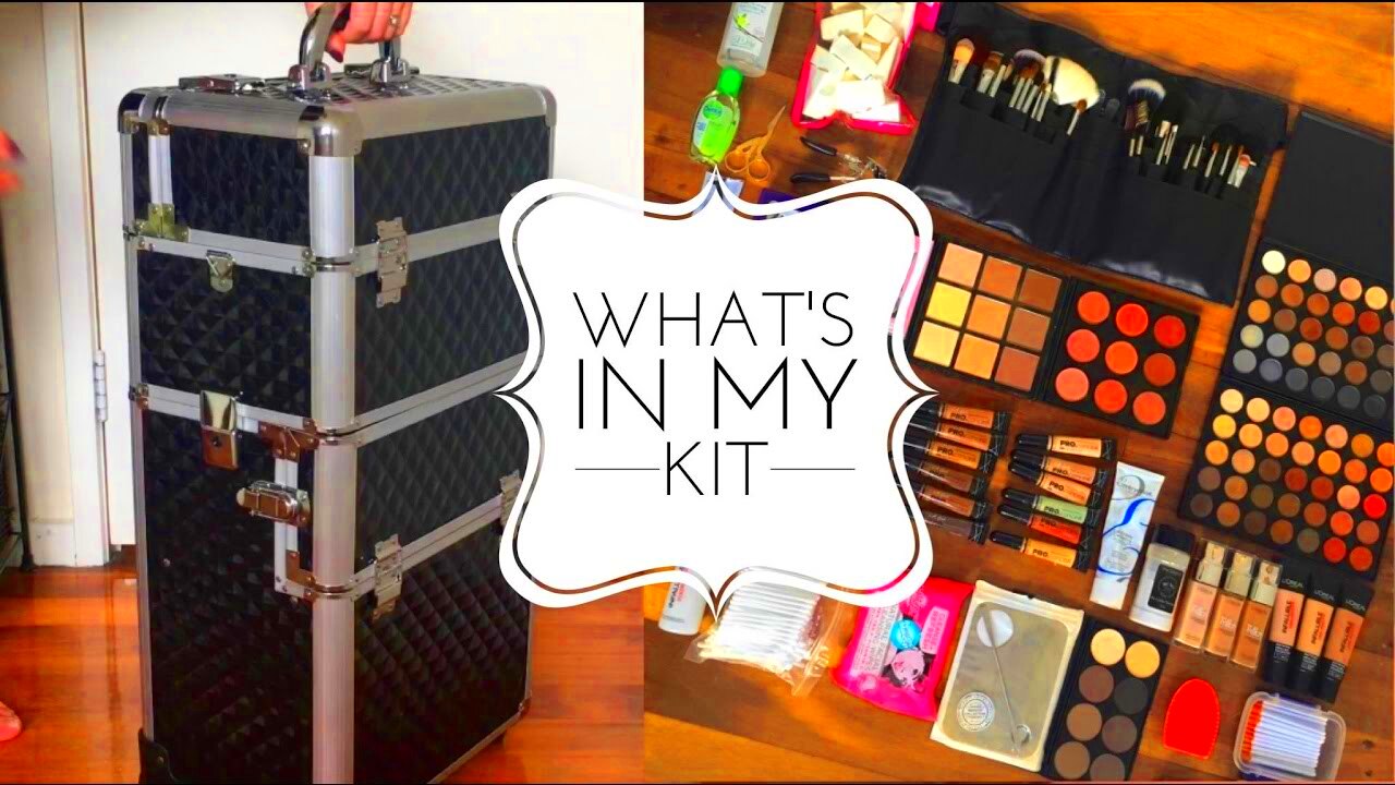 Whats in my Freelance MUA Starter Kit Becoming a Makeup Artist 