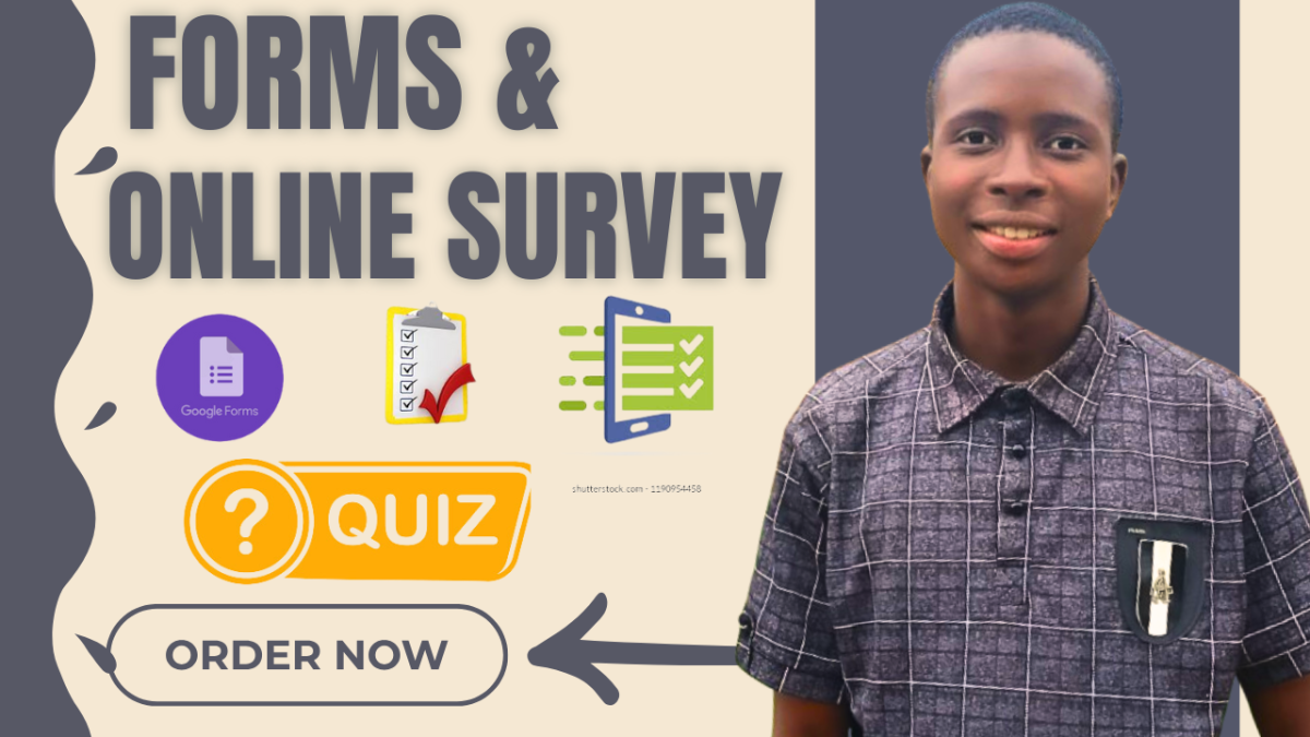 I Will Create Engaging and Responsive Quizzes and Surveys with Jotform, Typeform, and Google Forms