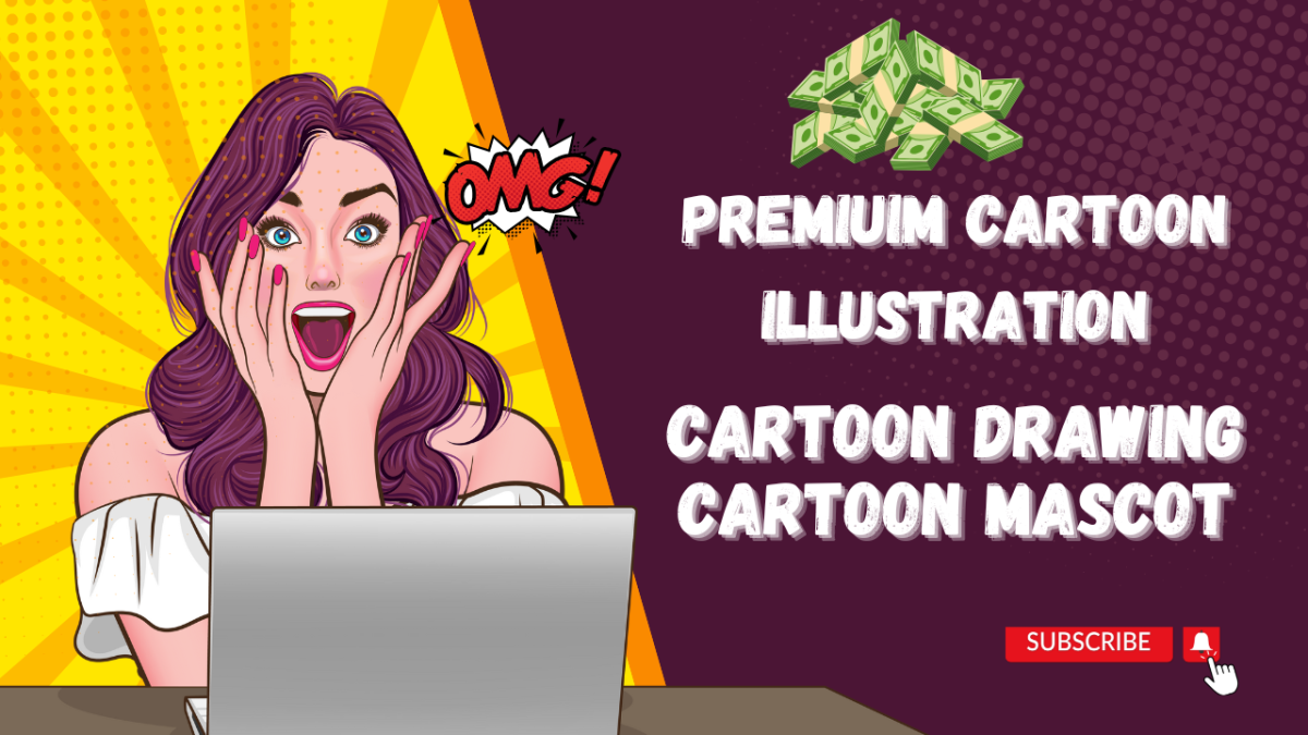 Design Caricature, Cartoon Mascot Character Illustration for Your Brand