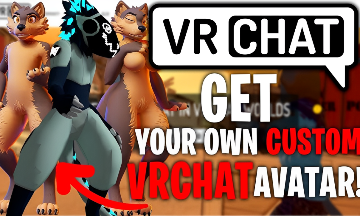 I Will Design a 3D Custom VRChat Avatar: NSFW, Furry, SFW, Anime Model, Cyborg VRC Character