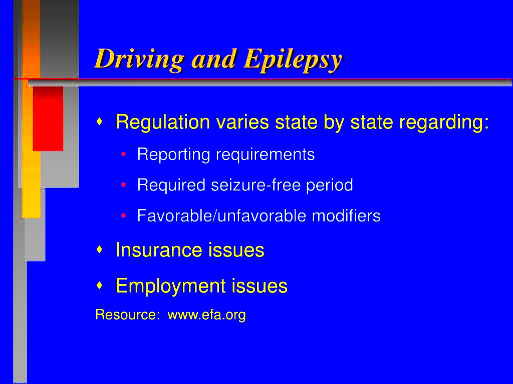 PPT Driving and Epilepsy PowerPoint Presentation free download ID 