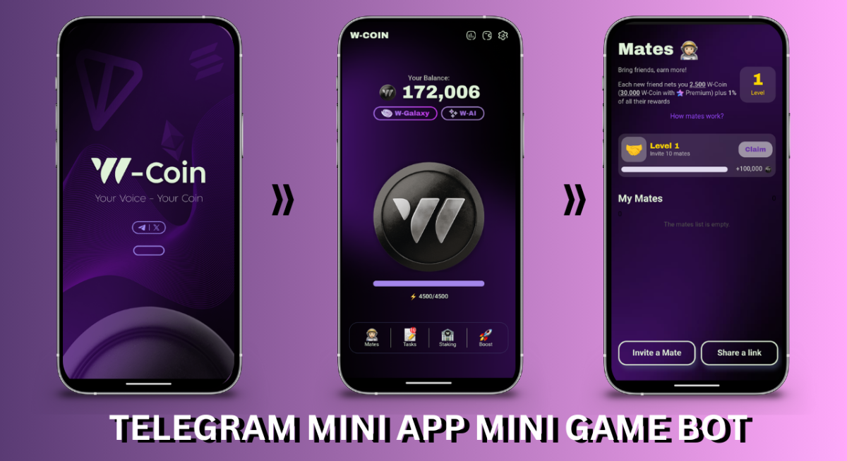 Develop Telegram Mini App, Mini Game, and Mini Web