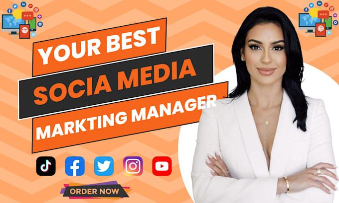 I Will Be Your Social Media Marketing Manager: FB Ads, TikTok Shop, IG Posts, Content Creator