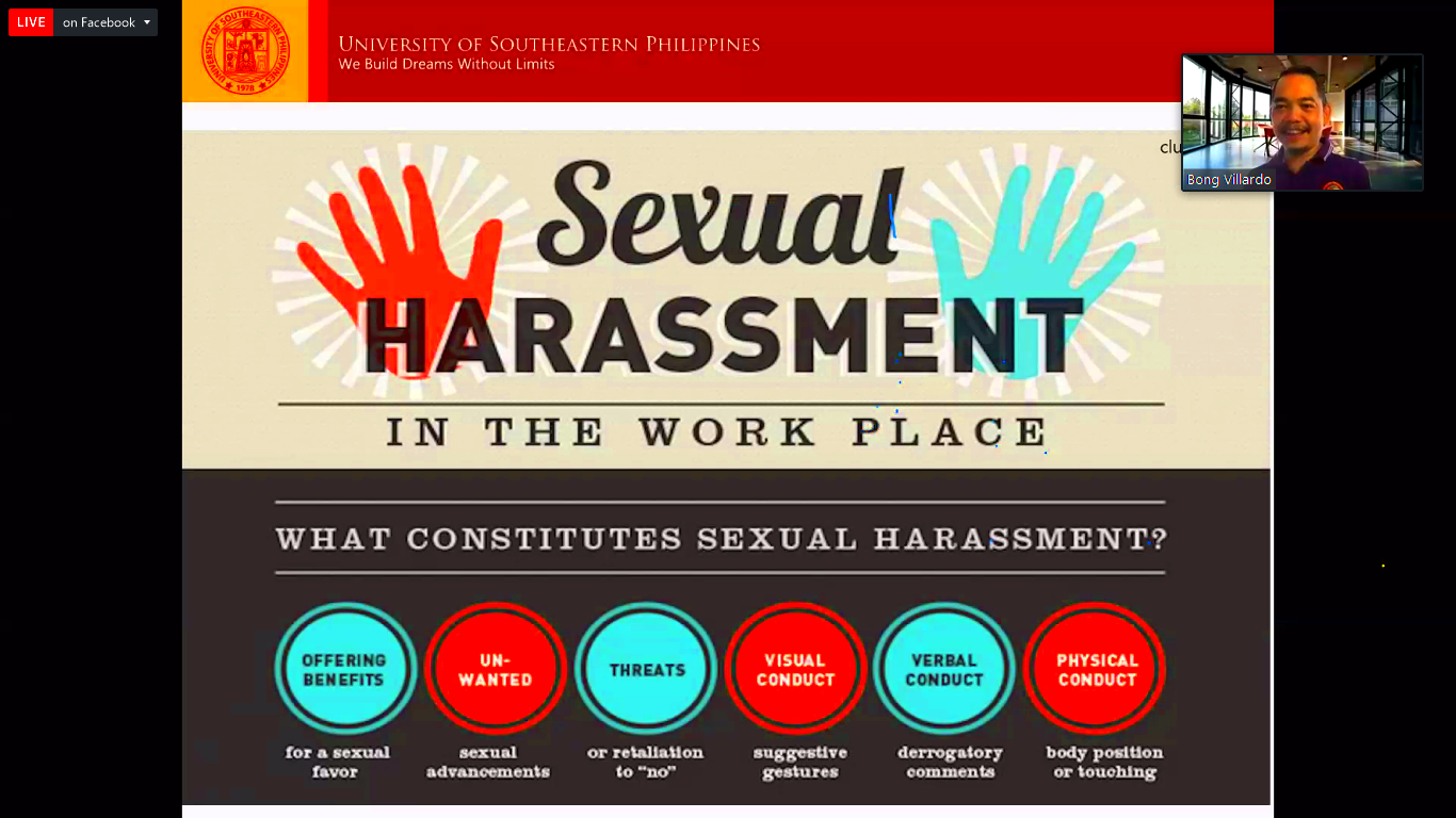 USePCDM conducts orientation on AntiSexual Harassment and Safe Spaces 