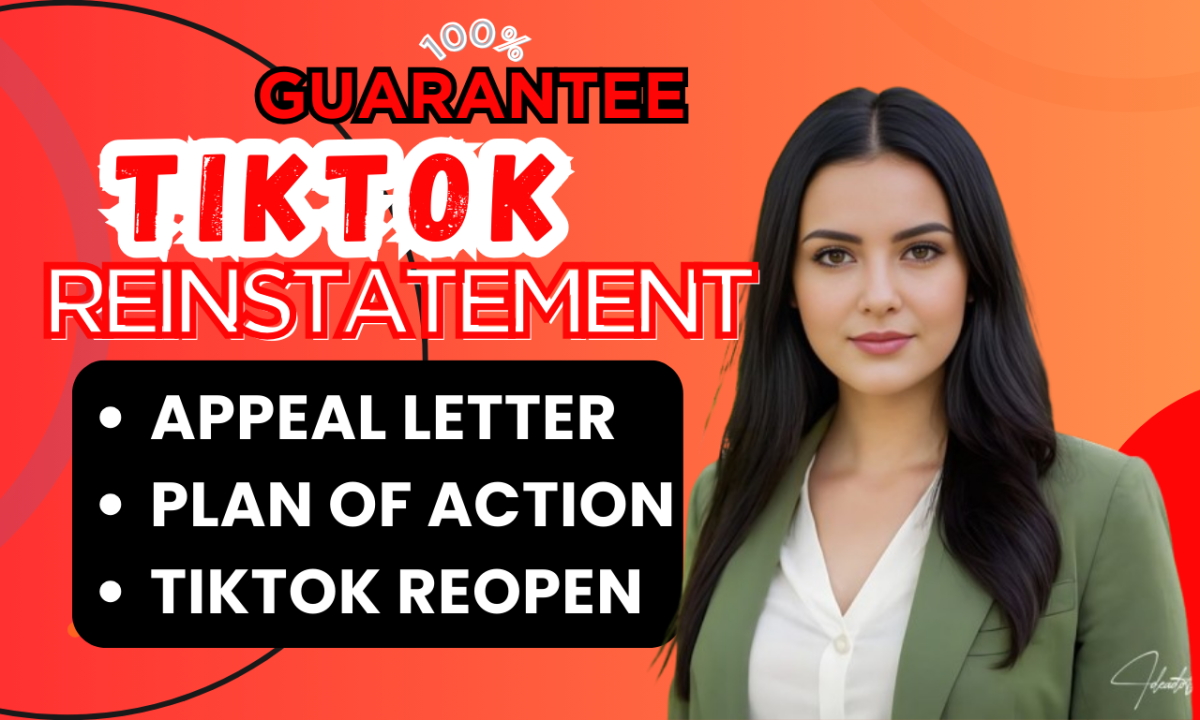 I Will Write an Appeal for Your TikTok Shop Violation and Reinstatement