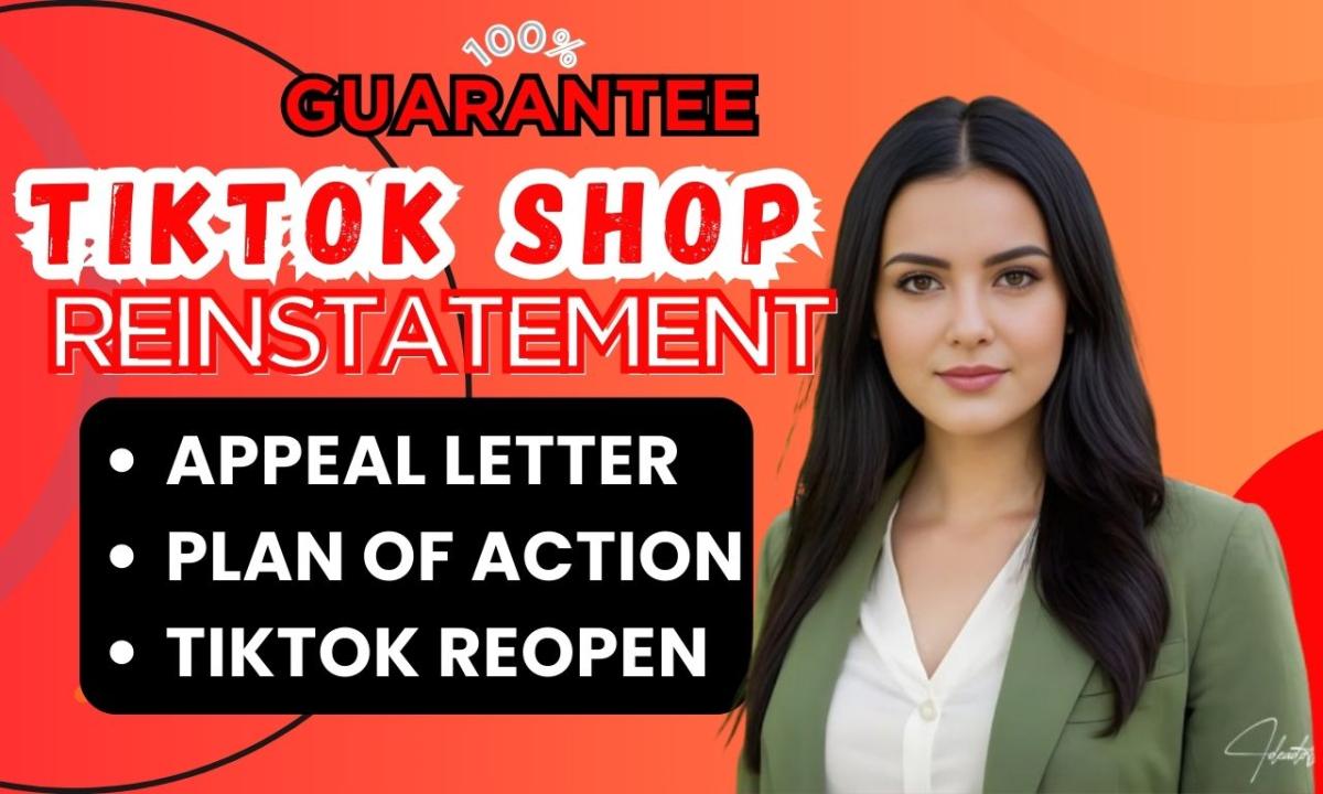 I Will Appeal TikTok Shop Suspension – Reinstate Suspended TikTok Shop