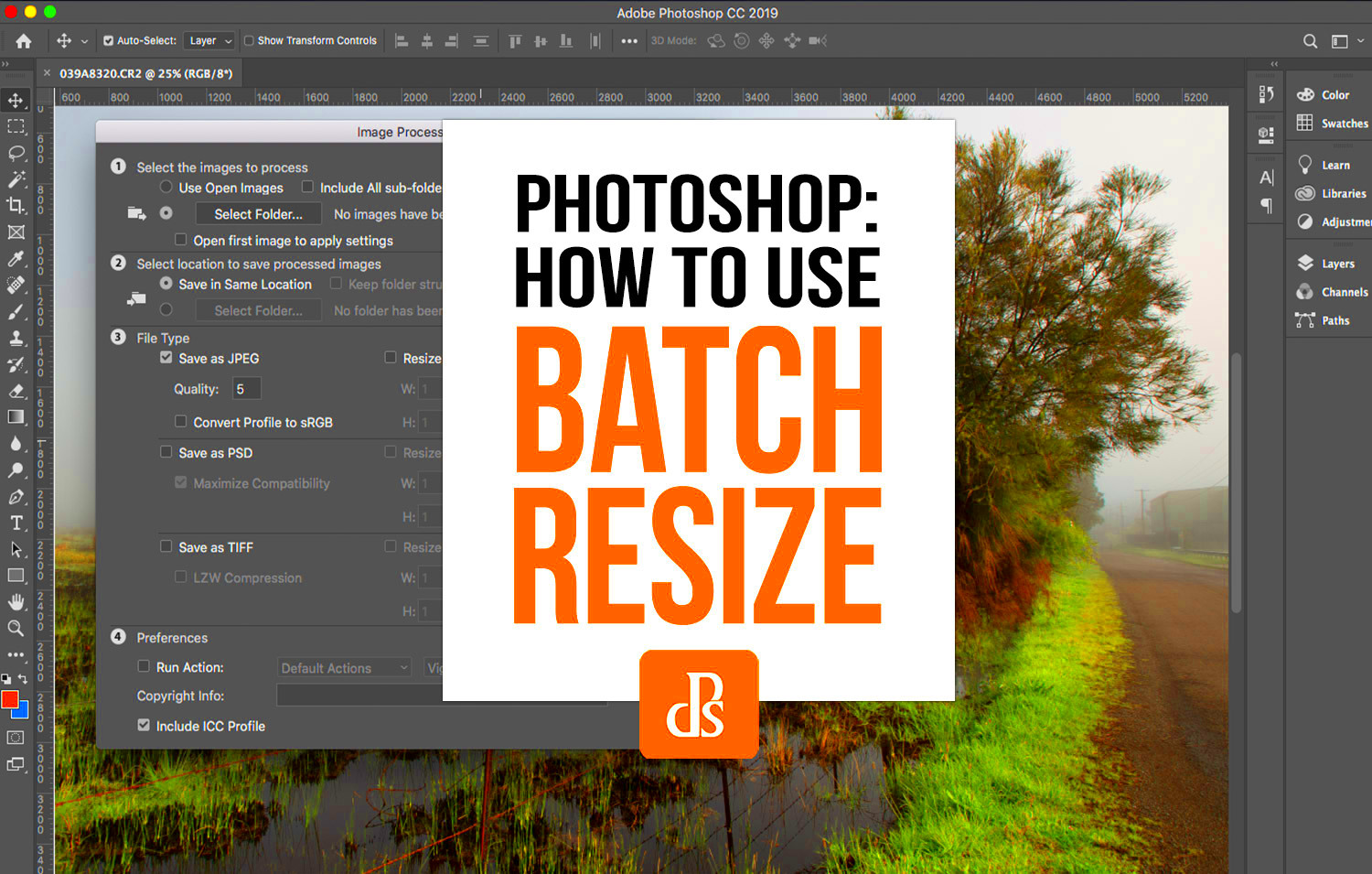 How to Batch Resize Your Images Quickly Using Photoshop