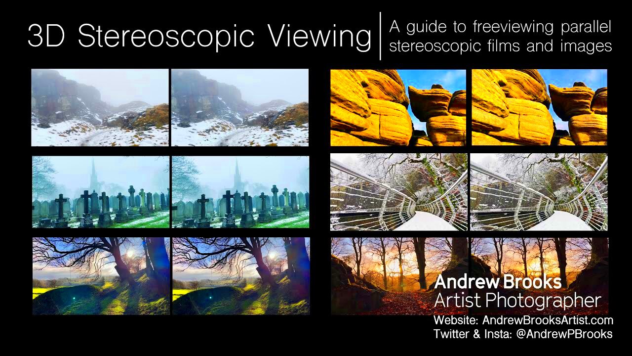 How to view 3D Stereoscopic films and images  A guide to freeviewing 