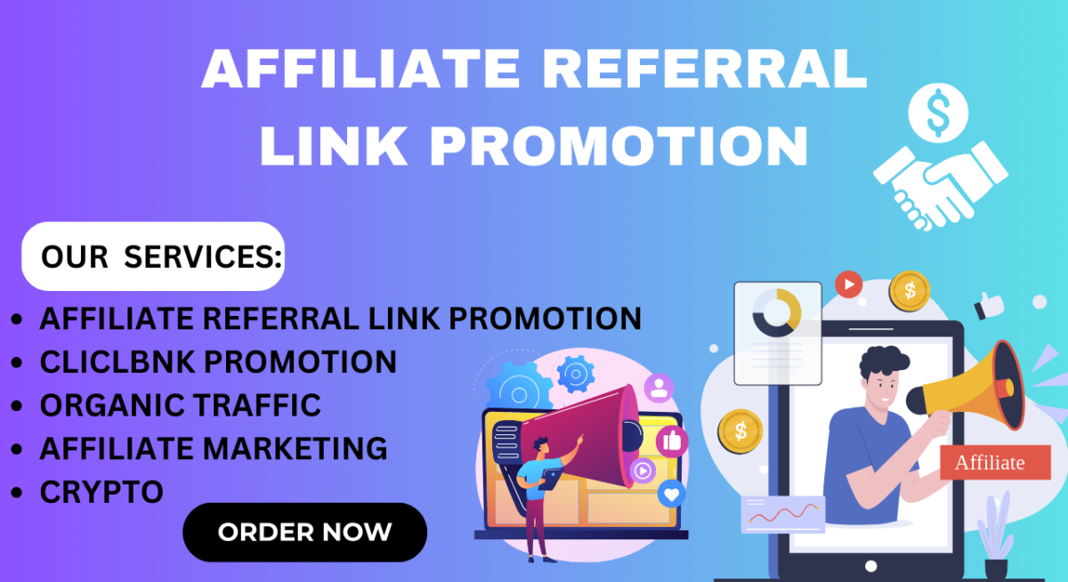 I Will Do Affiliate Referral Link Promotion, Airdrop Promotion, Crypto