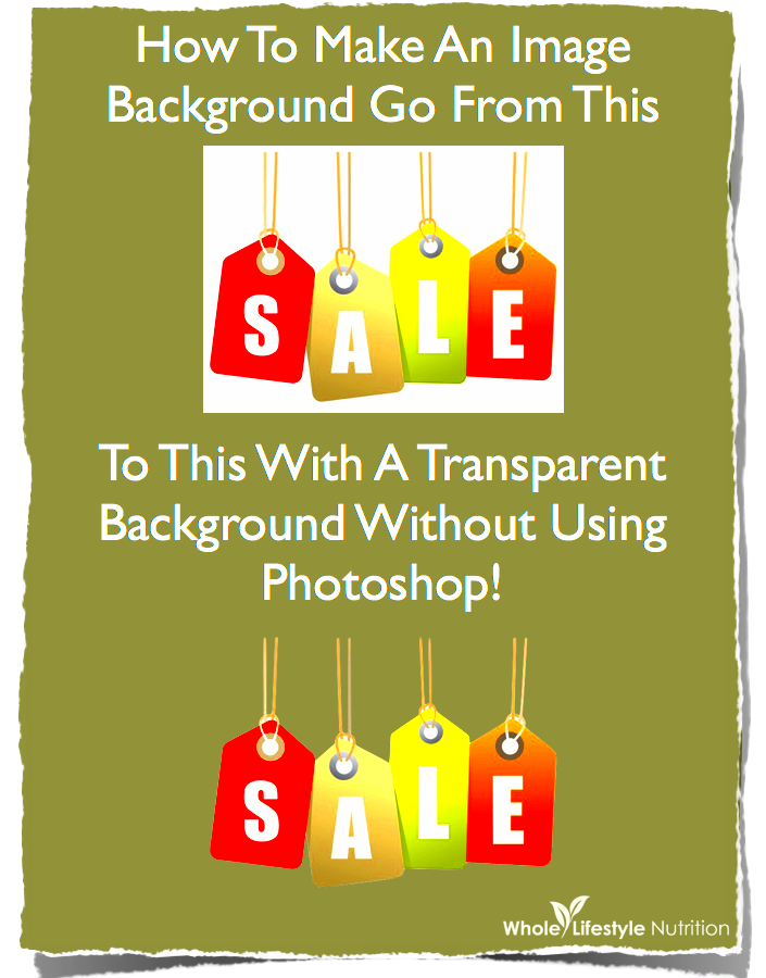 How To Make An Image Background Transparent Without Using Photoshop 