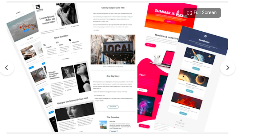 I Will Design Editable Email, Mailchimp, Klaviyo, Beehive Newsletter Template & Landing Page