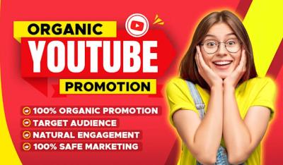 Do Organic YouTube Promotion to Boost Your Views